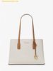 Túi Tote Michael Kors MK Ruthie Large Signature Logo Satchel Màu Trắng Logo