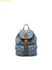Balo MLB Classic Monogram Vintage Denim Backpack New York Yankees 3ABKM065N-50BLL Xanh