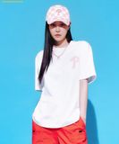  Áo Phông MLB Checkerboard Clipping Logo Overfit Short Sleeve T-Shirt PHI (White) 3ATSO0233-10WHS 