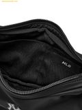  Túi Đeo Vai MLB Basic Sportive Hobo Bag New York Yankees Black 3ABQA016N-50BKS 