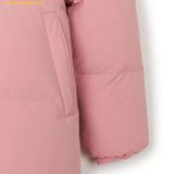  Áo Khoác Phao Dài MLB Curve Long Down New York Yankees 3FDJB1246-50PKM - Hồng 