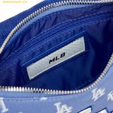  Túi Đeo Vai MLB Monogram Jacquard Shoulder Bag LA Dodgers - Xanh Blue 3ABQS012N-07CBL 