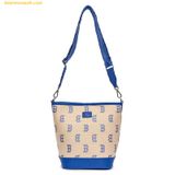  Túi Đeo Vai MLB Big Classic Monogram Jacquard New Bucket Bag Boston Red Sox 3ABML023N-43SAL 