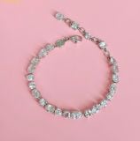  Vòng Tay , Lắc Tay Swarovski Mesmera Bracelet, Rhodium Plated Metal and White Crystals, 5731959 