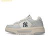  Giày Thể Thao MLB Chunky Liner SL Saffiano New York Yankees Grey 3ASXCLS4N-50GRS 