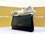  Túi Đeo Chéo Michael Kors Nessa Small Leather Crossbody Bag Đen 
