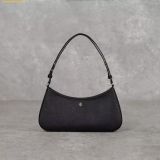  Túi Đeo Vai Tory Burch Emerson Saffiano Shoulder Bag Black 