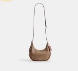  Túi Đeo Xách Coach Emily Shoulder Bag In Signature Canvas Brown 