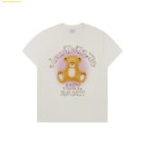  Áo Phông ADLV Blur Sketch Bear Short Sleeve T-Shirt Trắng Cream 