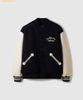  Áo Khoác Bomber WHOAU Varsity Jacket WHJJE4T36U Navy 