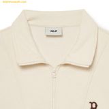  Áo Half Zip MLB Basic Small Logo Half Zip-Up Overfit Man-to-Man BOS (D.Cream) 3AMTB0534-43CRD 