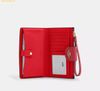  Ví Dài Coach Phone Wallet In Signature Canvas True Red CW780 