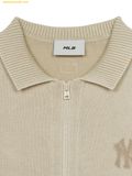  Áo Cardigan MLB Women's Basic Vintage Washed Cardigan New York Yankees 3FKCB0351-50SAM - Trắng Kem 