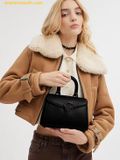  Túi Đeo Chéo Coach Sammy Top Handle 21 Black Màu Đen 