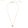  Dây Chuyền, Vòng Cổ Swarovski Idyllia pendant Clover, White, 18k rose gold finish 5674211 
