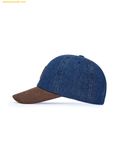  Mũ Lưỡi Trai MLB Boston Red Sox Denim Suede Touch Unstructured Ball Cap - 3ACPB125N-43NYS - Xanh Đen 