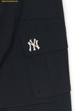  Quần Dài Túi Hộp MLB Women's Gorecore Low-Rise Cargo Wide Pants New York Yankees 3FWPB0353-50BKS 
