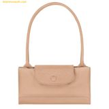  Túi Tote Longchamp Le Pliage One M Beige - Canvas 
