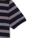  Áo Polo MLB Women's Varsity Stripe Crop Collar T-Shirt BOS (Navy) 3FPQV0253-43NYS 