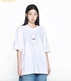  Áo Phông ADLV Bear Doll Line Archive Short Sleeve T-Shirt Trắng 