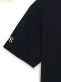  Áo Phông MLB Basic Back Street Logo Oversized Short Sleeve T-shirt New York Yankees 3ATSB0863-50BKS Black 