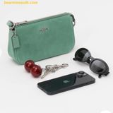  Túi Đeo Vai Coach Nolita 19 in Suede Mint CDN25 