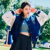  Áo Khoác Bomber MLB Women's Wool Sleeveless Crop Varsity Jacket LA (Navy) 3FJPV0134-07NYS 