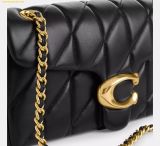  Túi Xách Coach Tabby Shoulder Bag 26 With Pillow Quilting Black CP150 