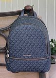  Balo Michael Kors Rhea Medium Signature Logo Backpack In Admiral 35S5SRAB2B 