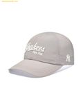  Mũ Lưỡi Trai MLB Sportive Shiny Unstructured Ball Cap New York Yankees - 3ACPB155N-50GRL Xám 