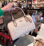  Túi Trống Coach Rowan Satchel Bag CW377 Silver 
