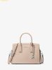 Túi Xách Michael Kors MK Laila Small Crossbody Satchel Trắng Logo