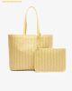  Túi Tote Lacoste Zely Tote with Pouch Yellow - Size L - Vàng - NF4344ZE 