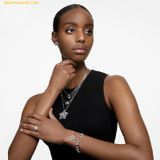  Vòng Tay, Lắc Tay Swarovski Stella Bracelet Star, Blue, Rhodium Plated 5639187 