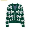 Áo Khoác Cardigan MLB Women's Monogram Sweater New York Yankees 3FKCM0134-50GNS Xanh Lá