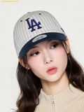  Mũ Lưỡi Trai MLB Signature Stripe Unstructured Ball Cap LA Dodgers 3ACPB255N-07NYS Navy 
