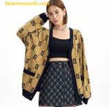  Chân Váy MLB Dia Monogram Jacquard Denim Boston Redsox 3fdsm0324-43bks 