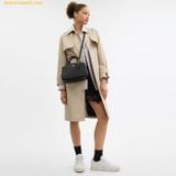  Túi Xách Coach Savannah Small Carryall Bag CAL54 Đen 