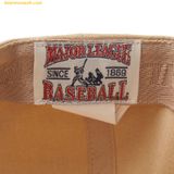  Mũ Lưỡi Trai MLB Culsive Lettering Unstructured Ball Cap SD (L.Beige) 3ACPVL34N-13BGL 