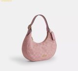  Túi Đeo Vai Coach Emily Shoulder Bag In Signature Denim Light Pink CEN04 