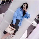  Túi Xách Michael Kors Emilia Small Signature Logo Satchel Vanila 