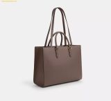  Túi Tote Coach Maggie Tote Bag Dark Stone CY666 