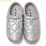  Dép Sục MLB Plush Quilting Mule New York Yankees 3AWBQWM46-50GRS - Xám 