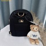  Balo Mini MLB Monogram Nylon Jacquard Mini Backpack Boston Red Sox 7ABKM75N-50BKS Màu Đen 