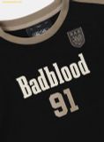  Áo Bad Blood Vintage Club Jersey Ringer T-Shirt - Black w-tee25-107 