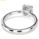  Nhẫn Swarovski Stilla cocktail ring Round cut, White, Silver-tone finish 5717938 