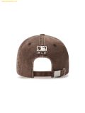  Mũ Lưỡi Trai MLB Heavy Wash Unstructured Ball Cap NY (Brown) 3ACPVV45N-50BRS 