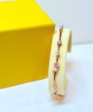  Vòng Tay Swarovski Constella bracelet Crystal pearl, Round cuts, White, Rose gold-tone plated 5729505 