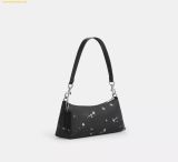  Túi Đeo Vai Coach Charlotte Shoulder Bag With Star Print Black Multi CCL41 