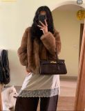  Túi Xách JW PEI Yara Shoulder Bag - Dark Brown 